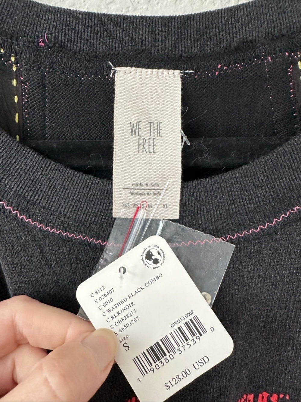 We The Free Summer Nights Tee Austin SZ S NWT - Picture 4 of 8